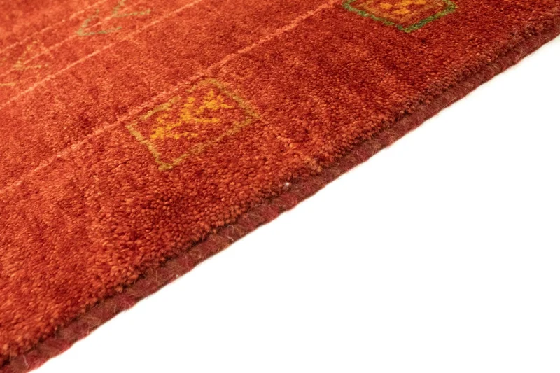 Gabbeh Teppich - Perser 170 x 230 cm - rot
