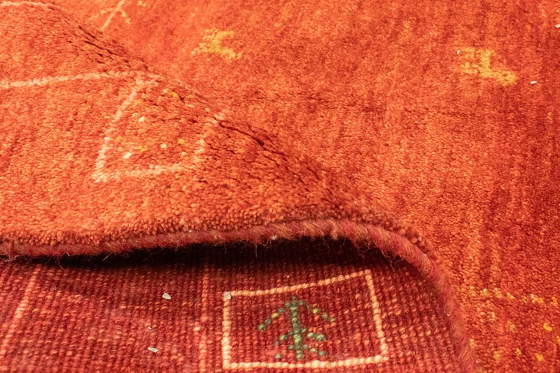 Gabbeh Teppich - Perser 170 x 230 cm - rot