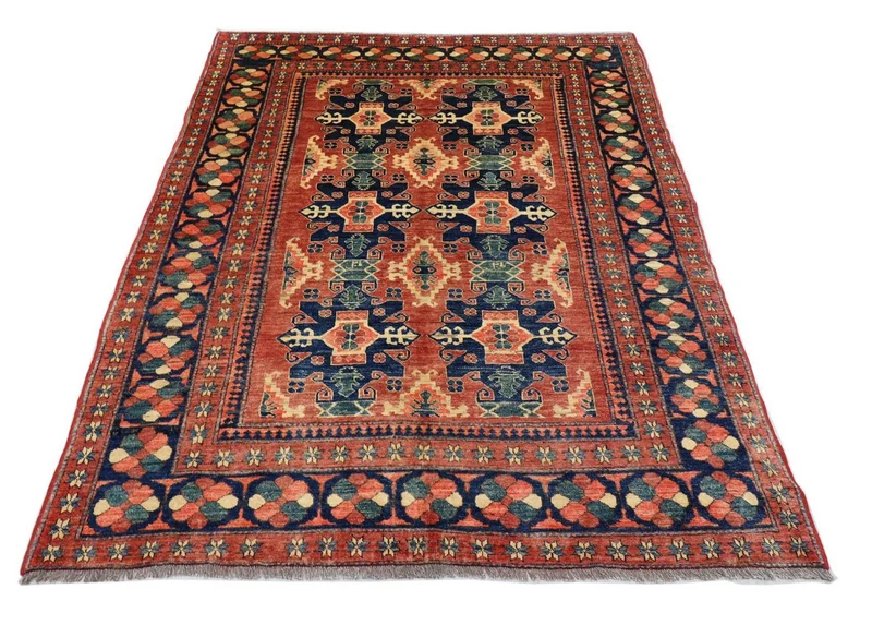 Ziegler Teppich 190 x 223 cm - rot