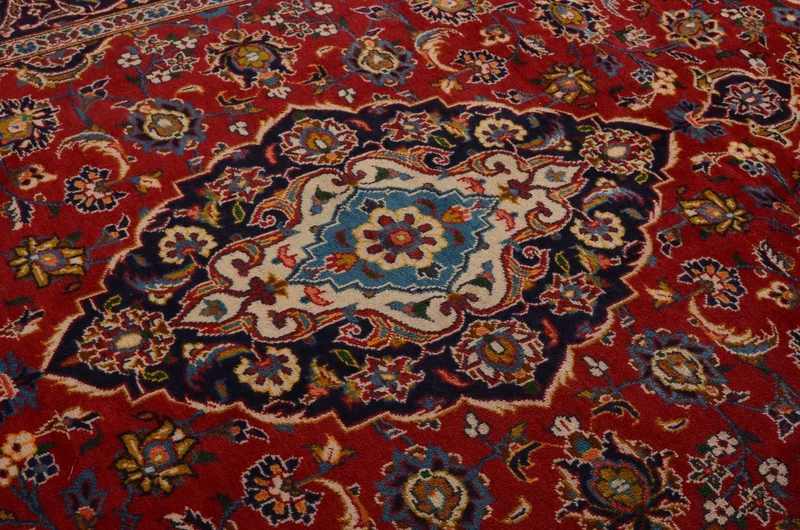 Perserteppich - Keshan 180 x 261 cm - rot