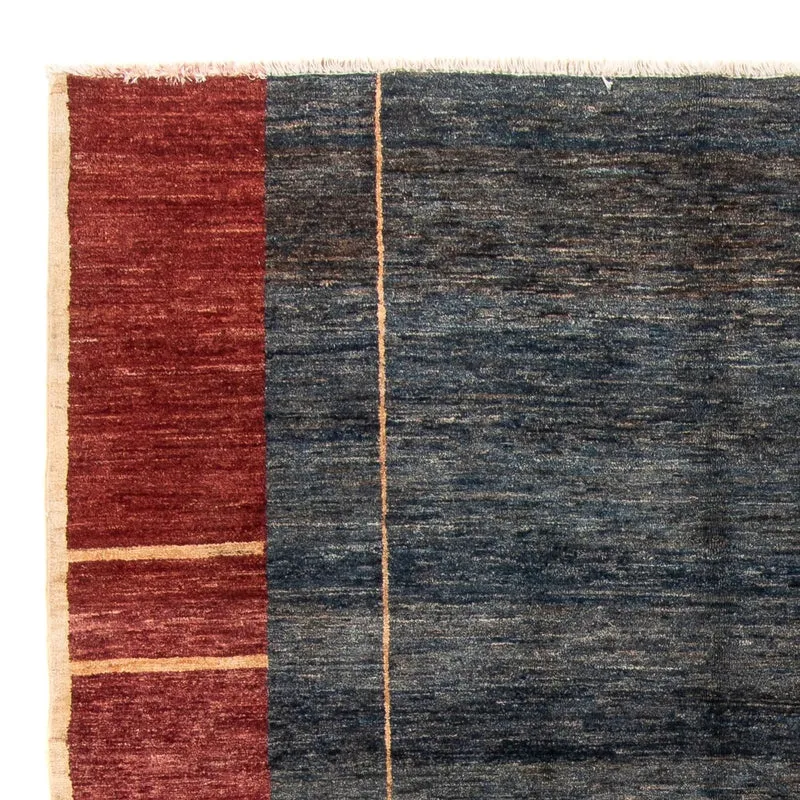 Ziegler Teppich - Modern quadratisch - 197 x 215 cm - blau
