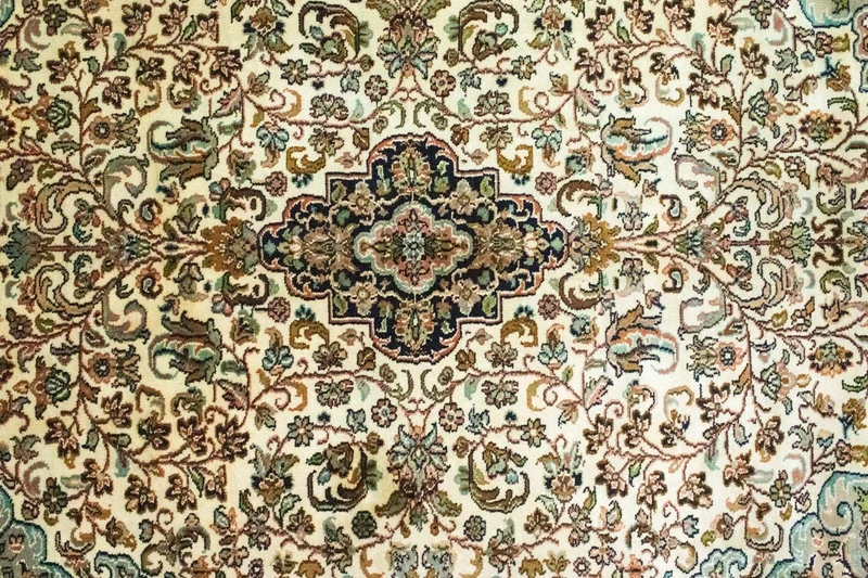 Seidenteppich - Kaschmir Seide 95 x 150 cm Teppichbrücke