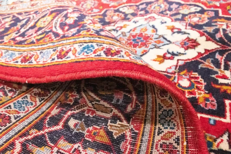 Perserteppich - Keshan 150 x 258 cm - rot