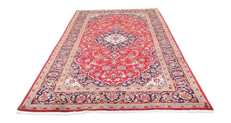 Perserteppich - Keshan 150 x 258 cm - rot