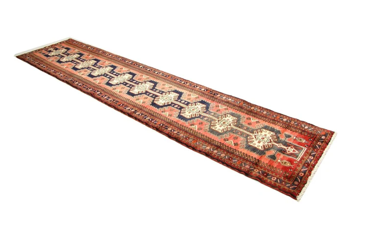 Perserteppich - Nomadic 84 x 385 cm - rot