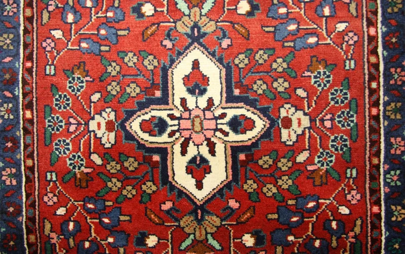 Perserteppich - Nomadic 89 x 385 cm - rot