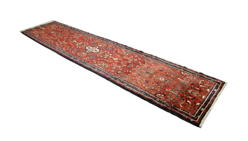 Perserteppich - Nomadic 89 x 385 cm - rot