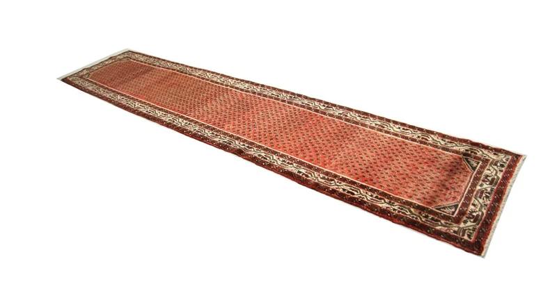 Perserteppich - Nomadic 80 x 387 cm - rot