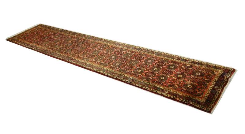 Perserteppich - Nomadic 80 x 380 cm - braun