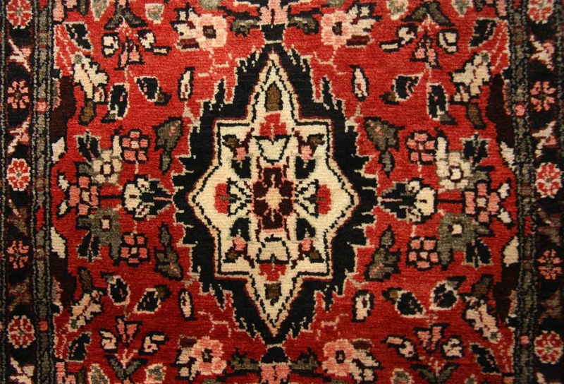 Perserteppich - Nomadic 83 x 384 cm - rot