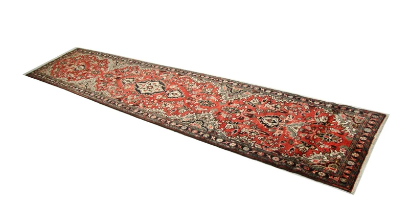 Perserteppich - Nomadic 83 x 384 cm - rot