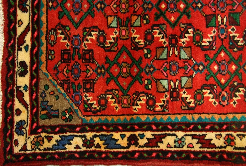 Perserteppich - Nomadic 80 x 387 cm - rot