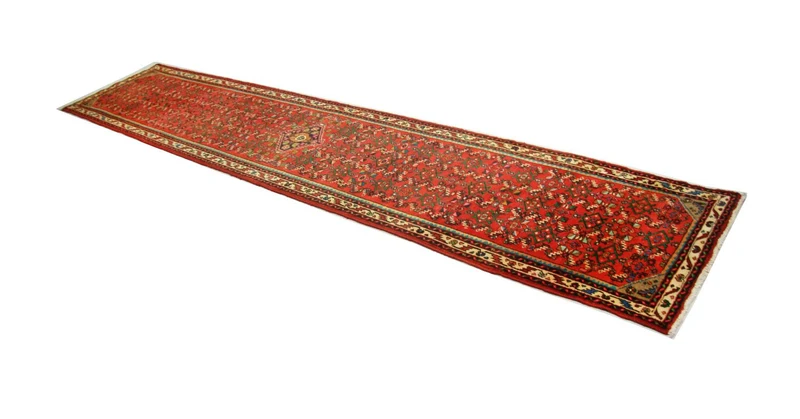 Perserteppich - Nomadic 80 x 387 cm - rot