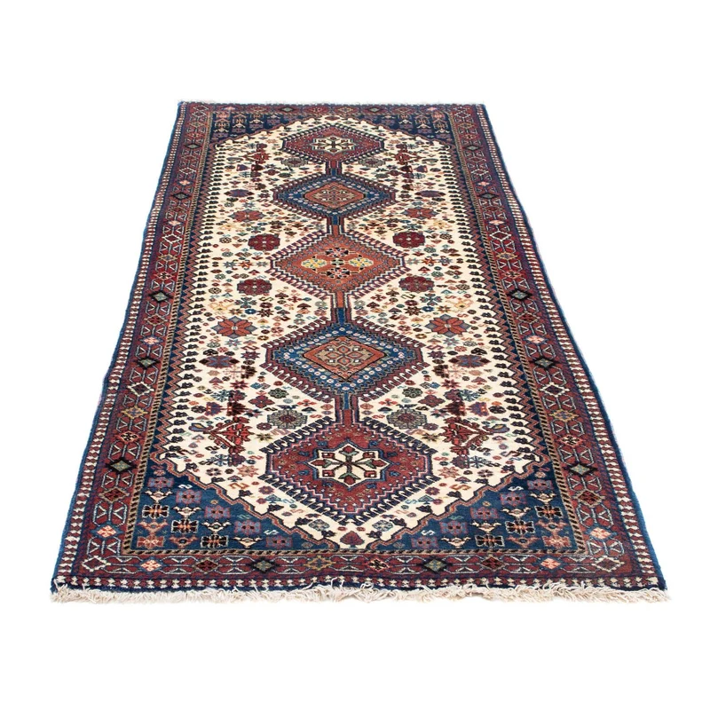 Perserteppich - Nomadic 85 x 202 cm - beige