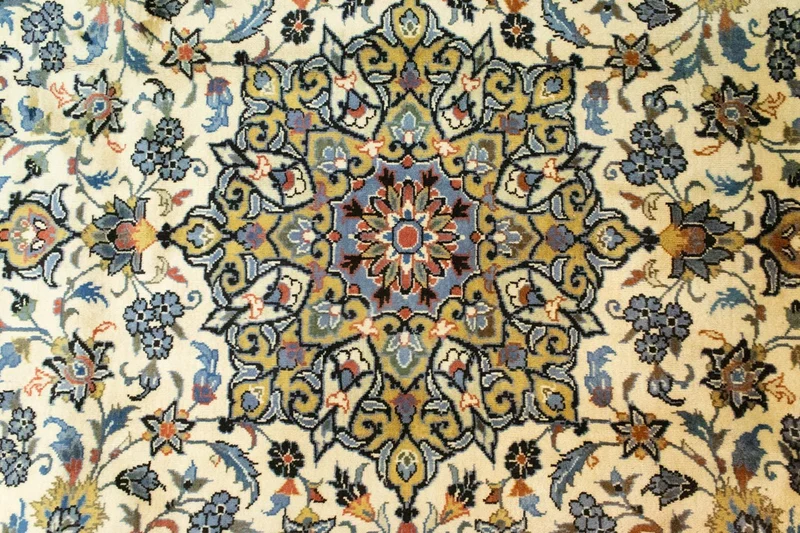 Perserteppich - Keshan 215 x 320 cm - beige
