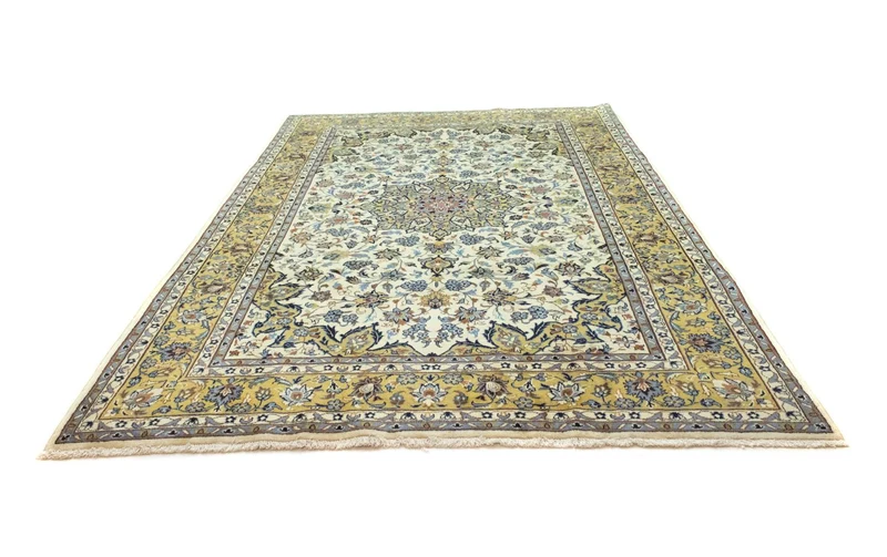 Perserteppich - Keshan 215 x 320 cm - beige