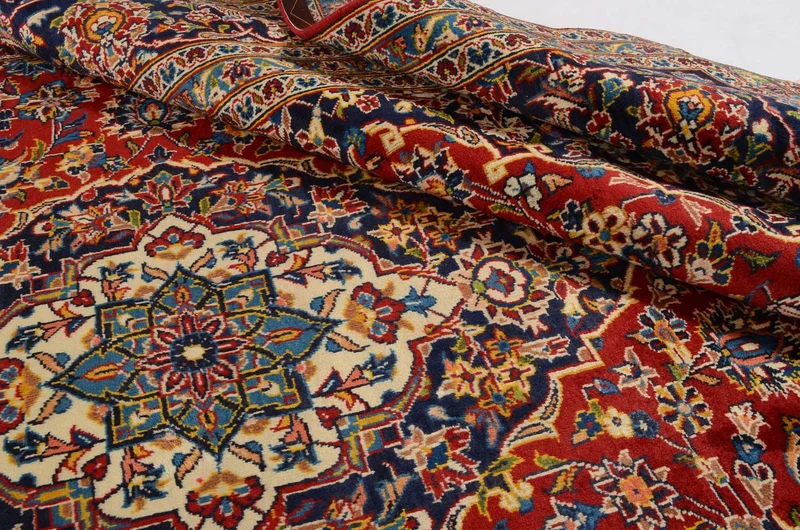 Perserteppich - Keshan 240 x 350 cm - rot