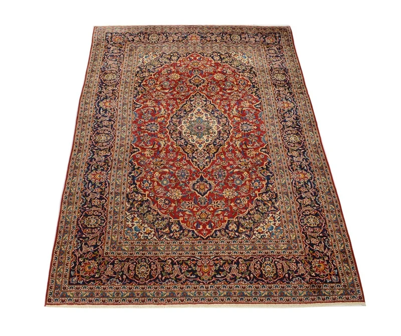 Perserteppich - Keshan 240 x 350 cm - rot