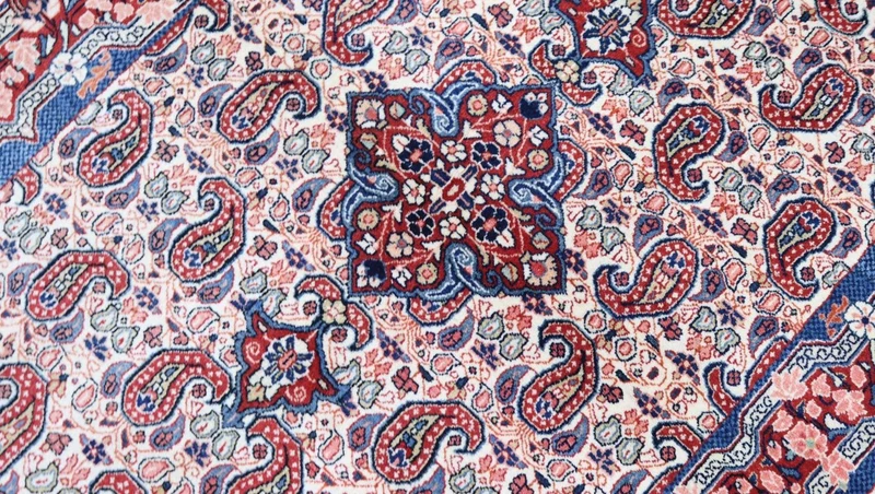 Perserteppich - Classic 100 x 143 cm - blau