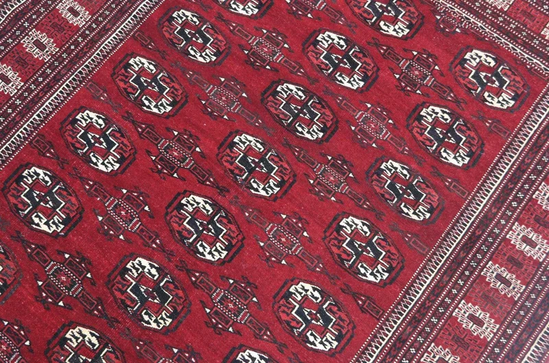 Afghan Teppich 130 x 180 cm - rot