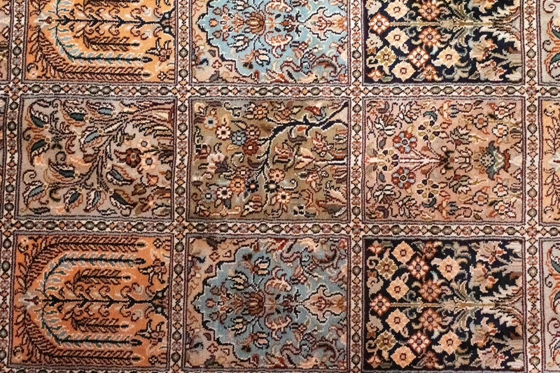 Seidenteppich - Kaschmir Seide 78 x 135 cm Teppichbrücke