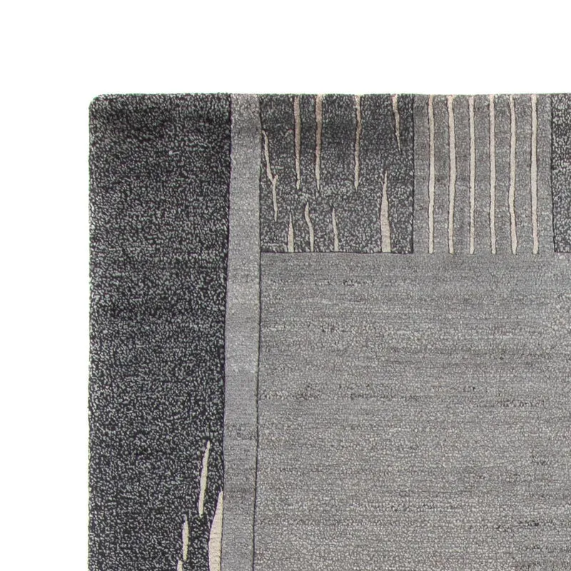Nepal Teppich 200 x 300 cm - grau