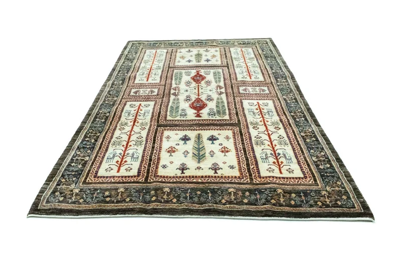 Gabbeh Teppich - Loribaft Perser 162 x 251 cm - bunt
