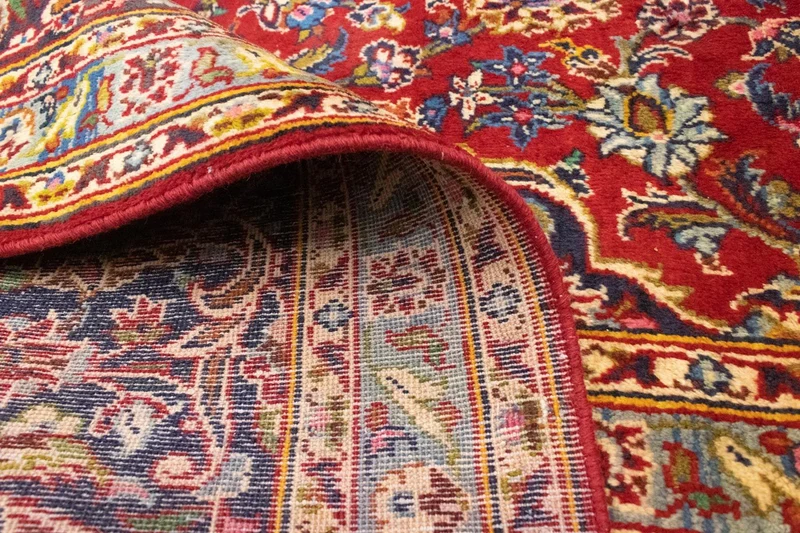 Perserteppich - Keshan 294 x 401 cm - rot