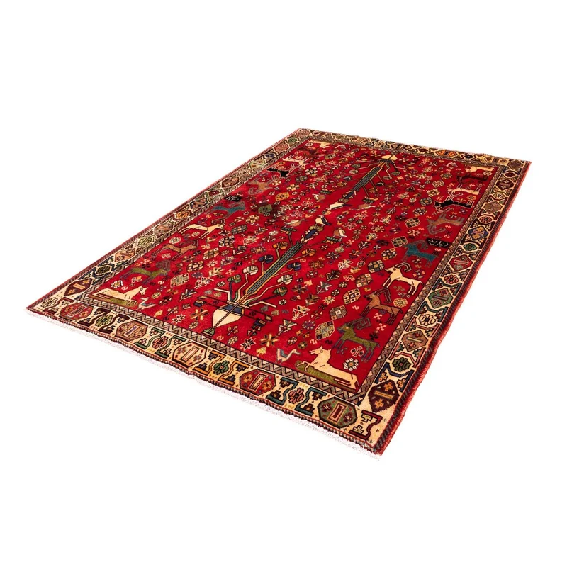 Perserteppich - Nomadic 143 x 220 cm - rot