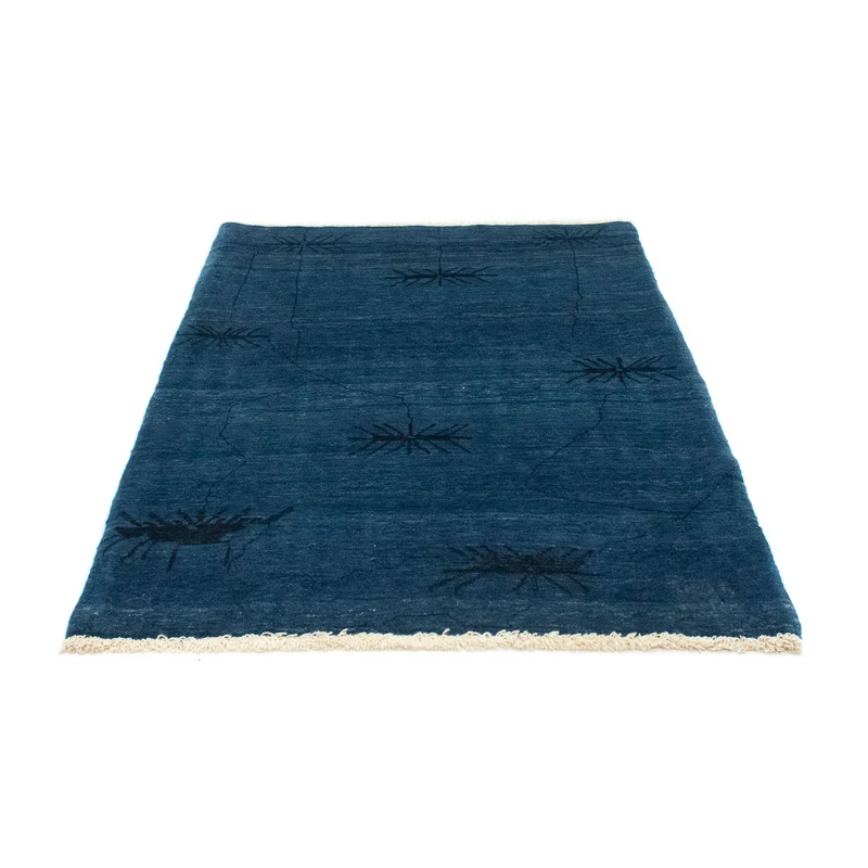 Gabbeh Teppich - Perser 102 x 150 cm - dunkelblau