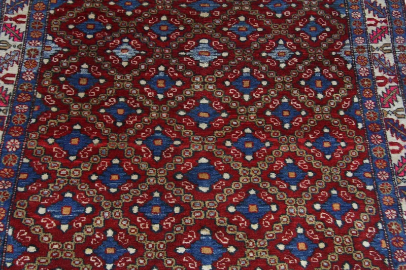 Afghan Teppich - Buchara 123 x 202 cm - blau