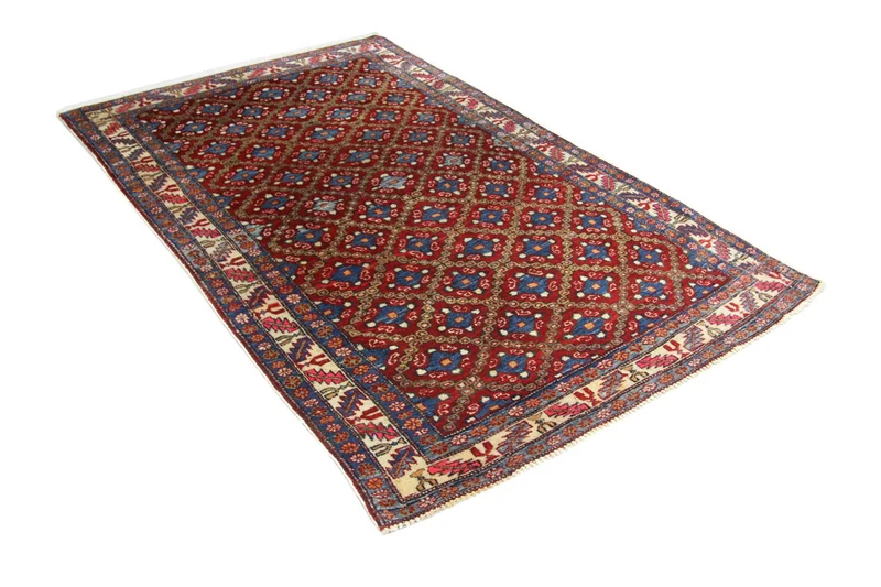 Afghan Teppich - Buchara 123 x 202 cm - blau