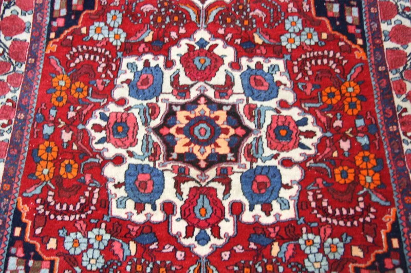 Perserteppich - Bidjar 110 x 160 cm - rot