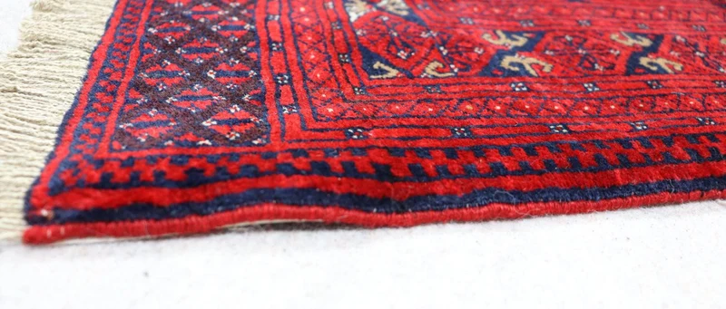 Belutsch Teppich 129 x 190 cm - rot