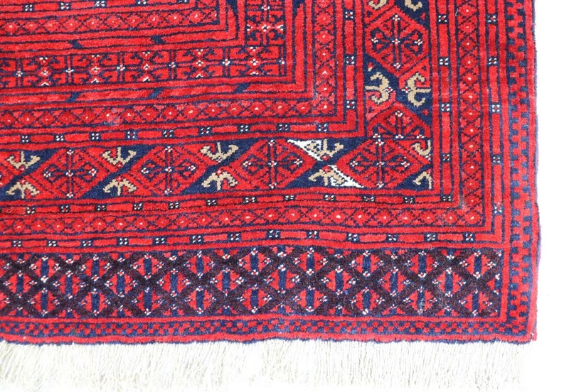 Belutsch Teppich 129 x 190 cm - rot