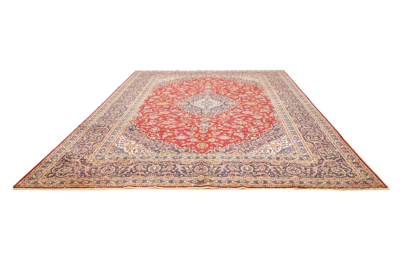 Perserteppich - Keshan 295 x 400 cm - rot