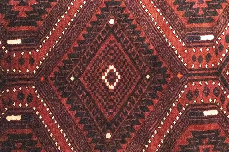 Perserteppich - Nomadic 175 x 270 cm - rost