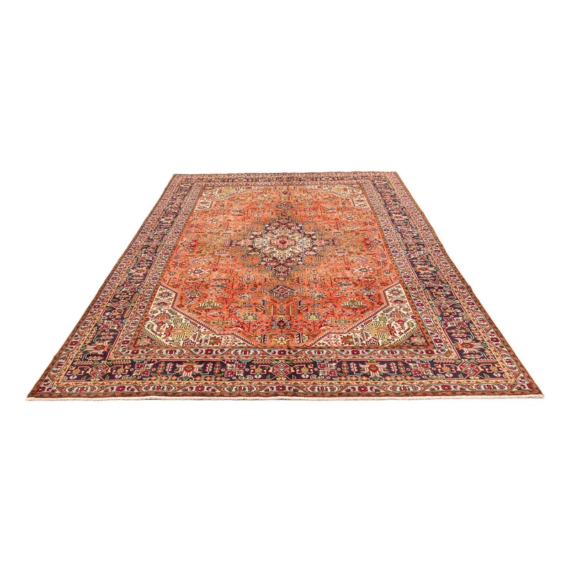 Perserteppich - Täbriz 195 x 295 cm - hellrot