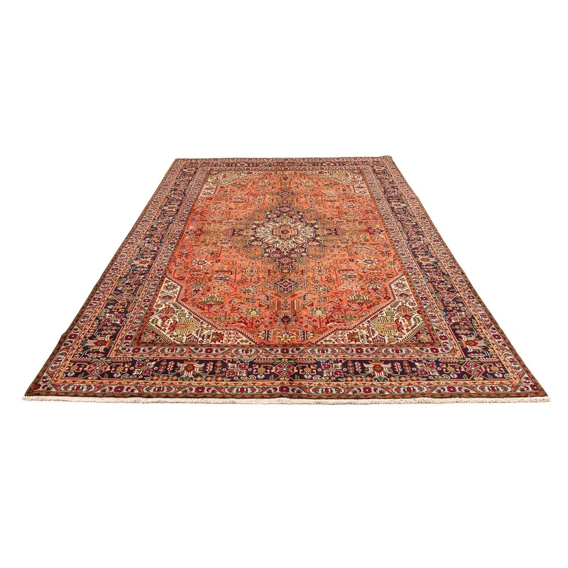 Perserteppich - Täbriz 195 x 295 cm - hellrot