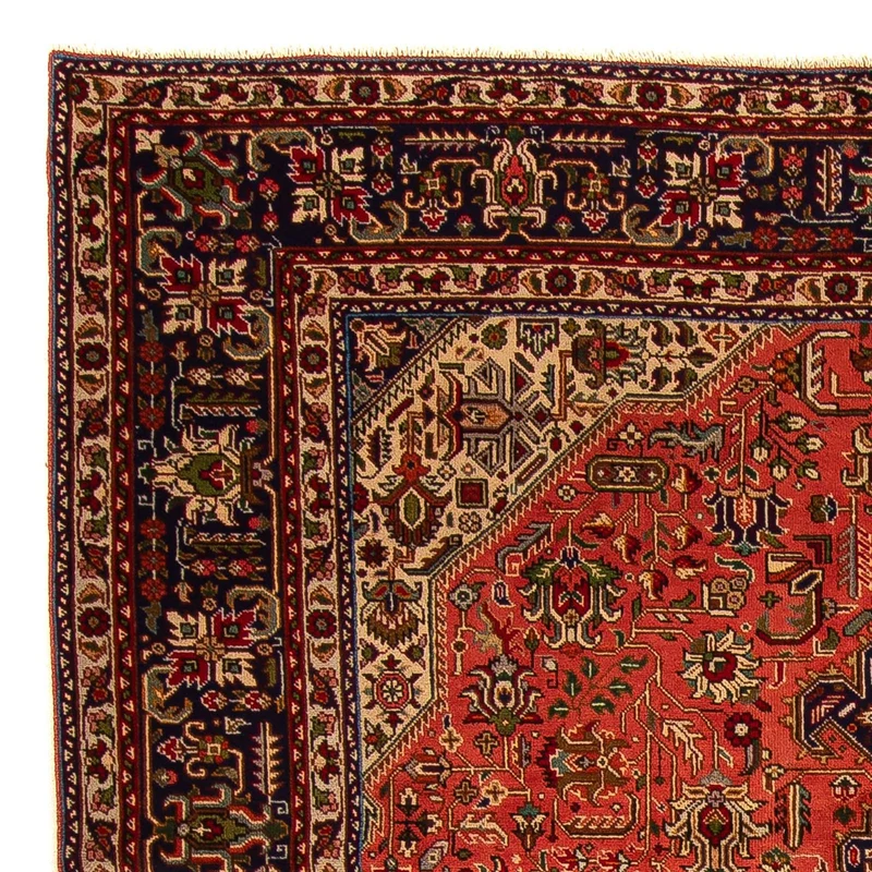 Perserteppich - Täbriz 195 x 295 cm - hellrot