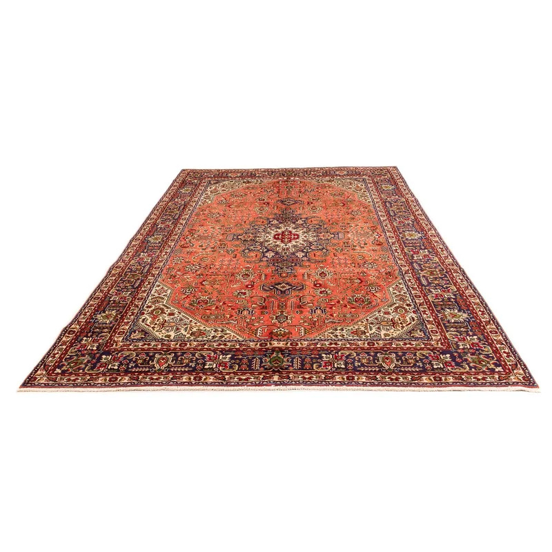 Perserteppich - Täbriz 195 x 295 cm - hellrot