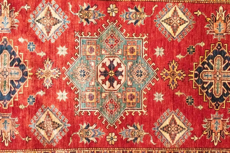 Ziegler Teppich - Kazak 148 x 207 cm - rot