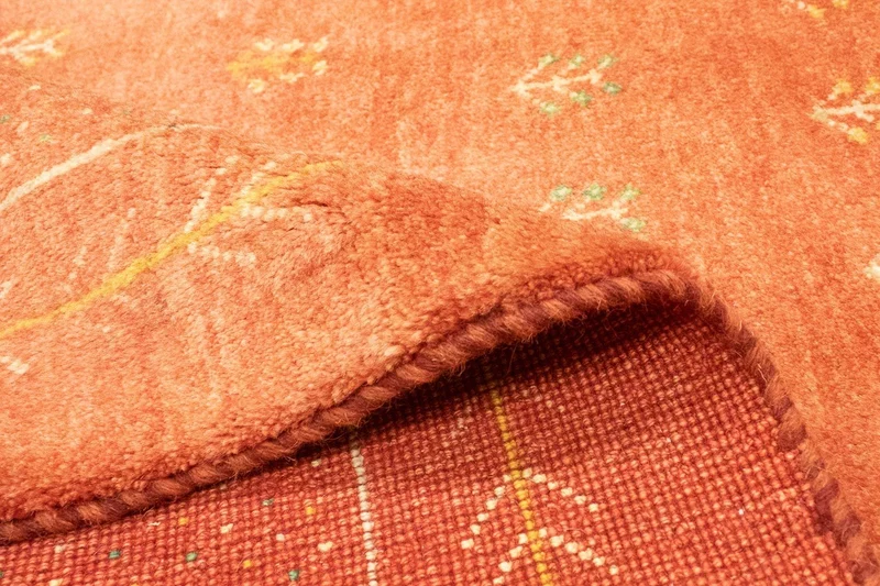 Gabbeh Teppich - Perser 151 x 202 cm - rost
