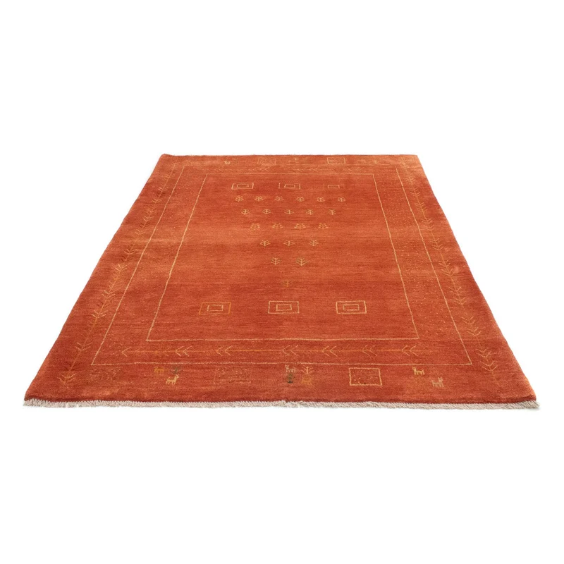 Gabbeh Teppich - Perser 151 x 202 cm - rost