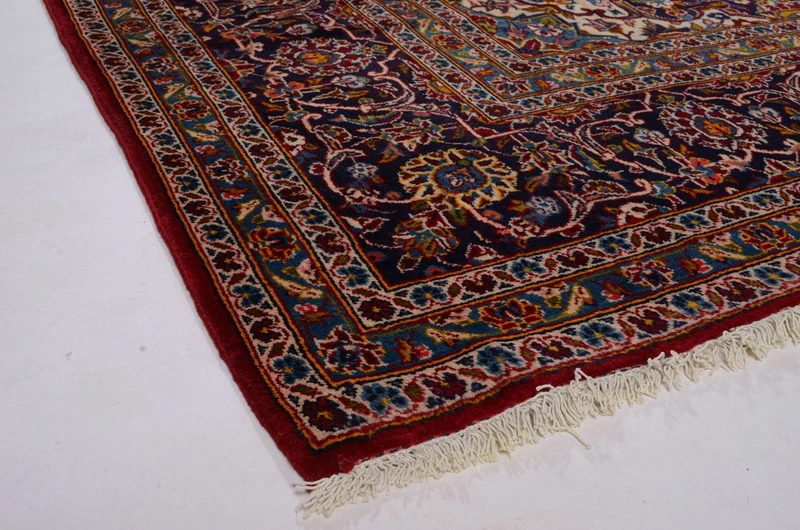 Perserteppich - Keshan 253 x 378 cm - rot