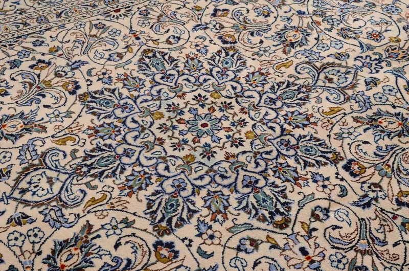 Perserteppich - Keshan 231 x 323 cm - beige