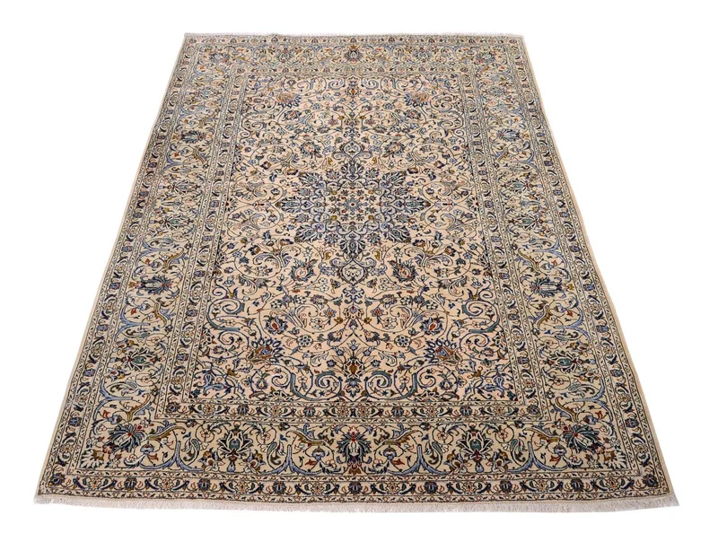 Perserteppich - Keshan 231 x 323 cm - beige
