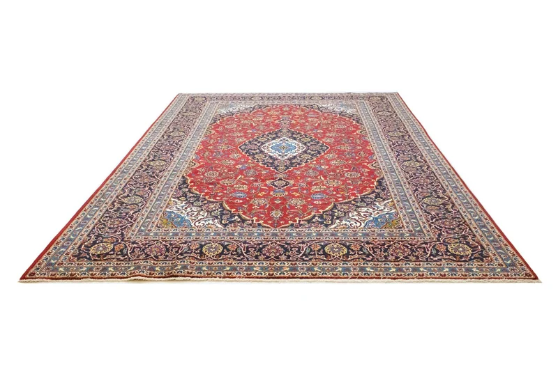 Perserteppich - Keshan 246 x 344 cm - rot
