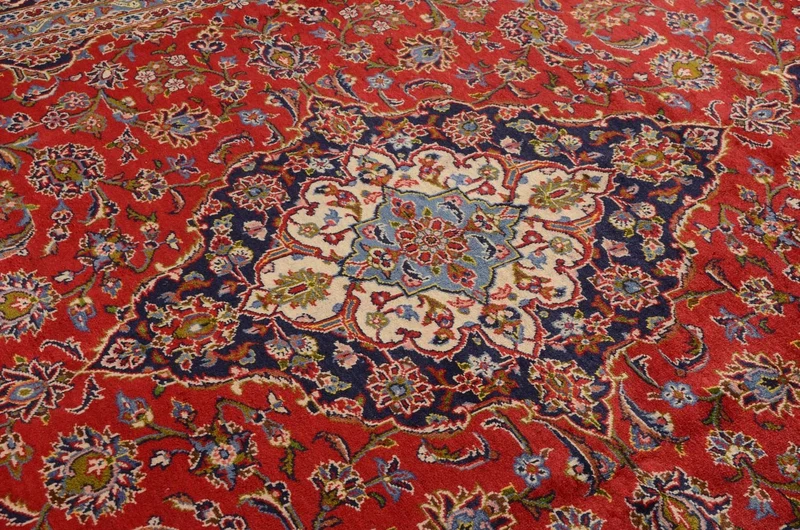Perserteppich - Keshan 239 x 349 cm - rot