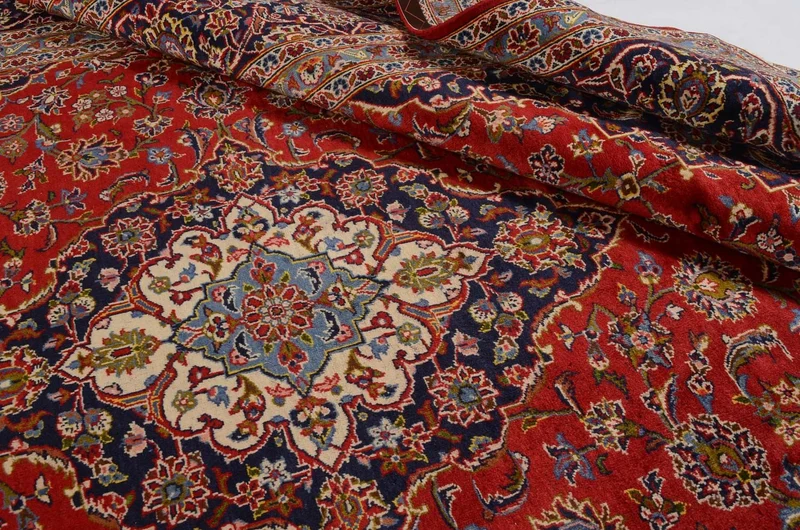 Perserteppich - Keshan 239 x 349 cm - rot